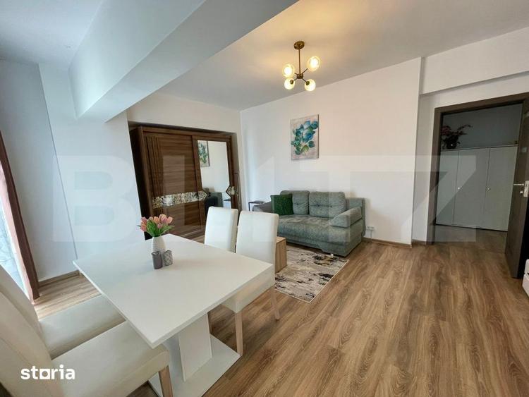 Apartament cu 2 camere, mobilat în Florești — fotografia 3