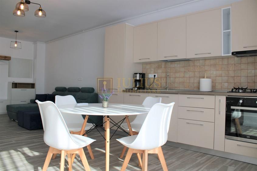 Apartament cu 2 camere semidecomandat, mobilat în Nord