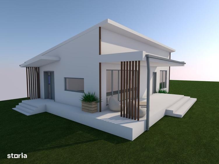 Casă cu 3 camere în Cârcea