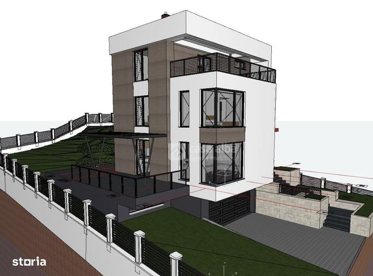 Bucium - LIDL, teren cu autorizatie constructie S+P+2E, toate utilitat - 3