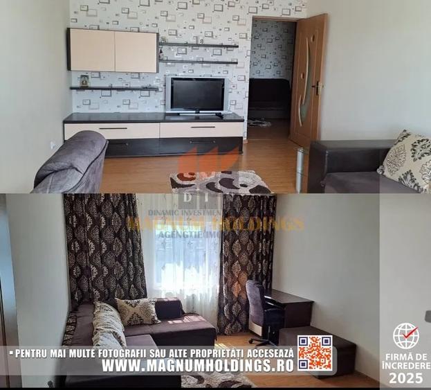 Apartament cu 2 camere decomandat, mobilat în Găvana 2