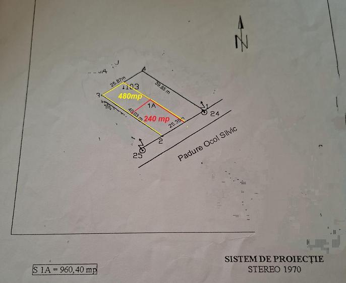 Teren Construcții intravilan de 240 mp, în Găvana 3
