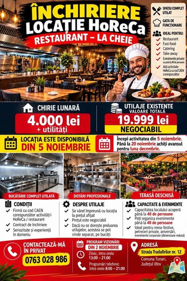 Casă cu 4 camere în Tunari