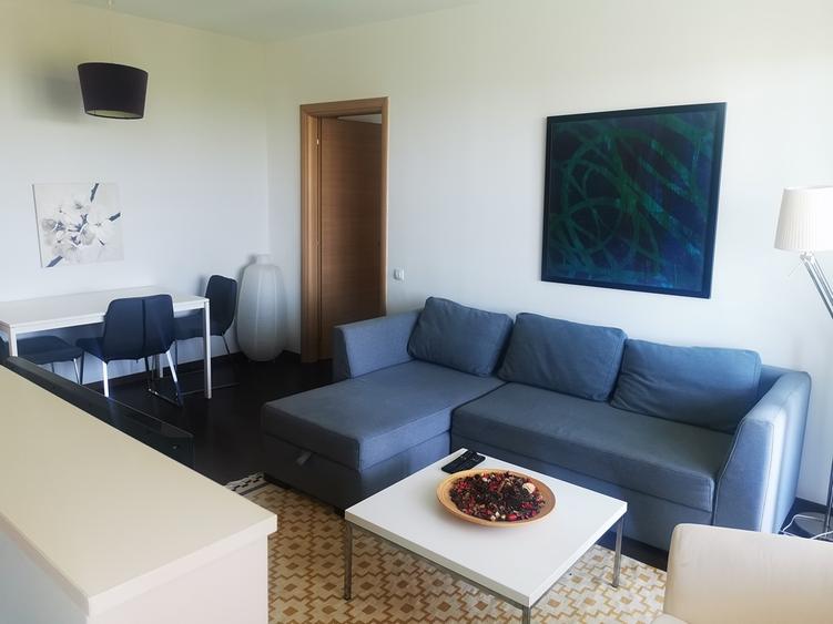 Apartament cu 2 camere semidecomandat, mobilat în Băneasa — fotografia 2