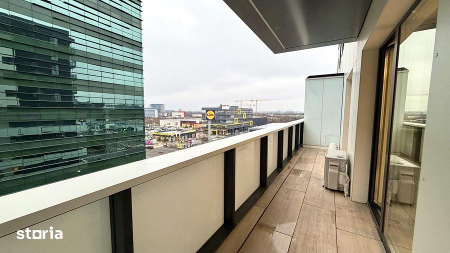 De inchiriat | Apartament 2 Camere Mobilat | Cortina North Pipera Vol - 8