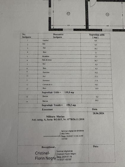 Casă cu 3 camere în Central