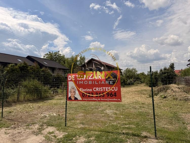 Teren Construcții intravilan de 1287 mp, în Berceni