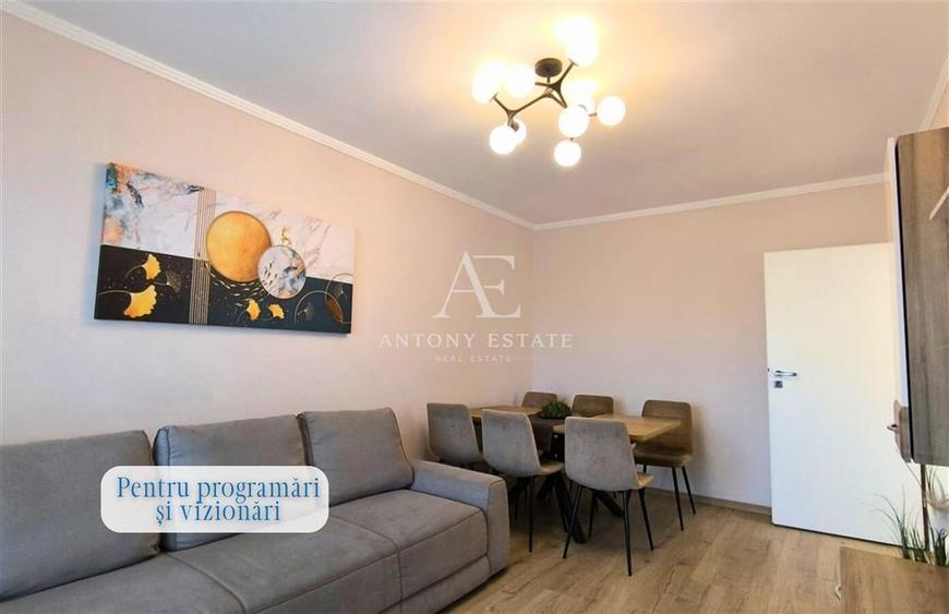 Apartament cu 3 camere decomandat, mobilat în Nord