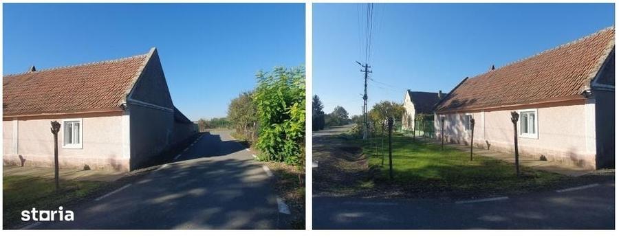 Casă cu 2 camere cu Teren 1386 Mp în Central