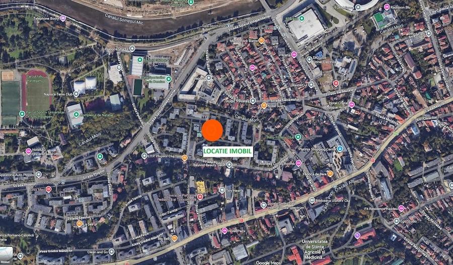 Inchiriez apartament 2 camere-Cartier Plopilor Vechi - 8