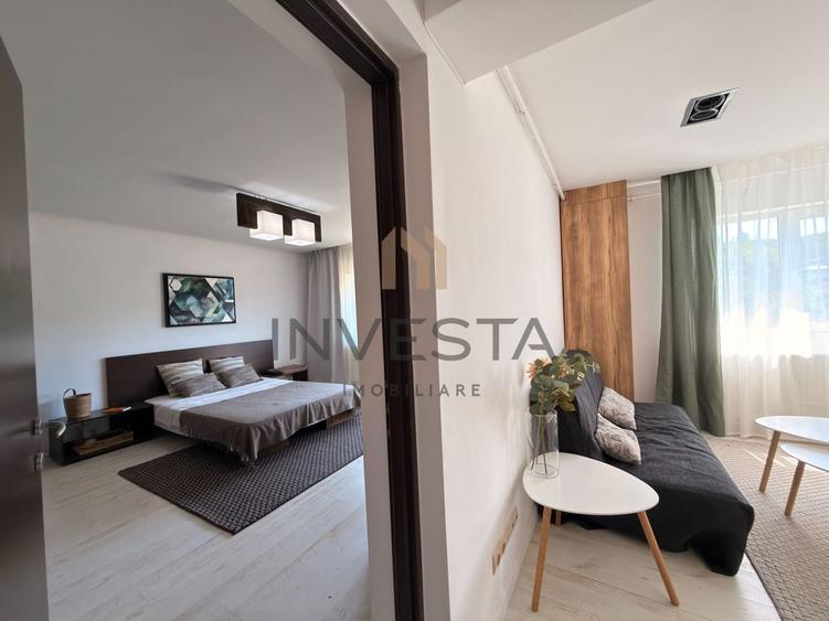 Apartament cu 4 camere semidecomandat, mobilat în Mănăștur