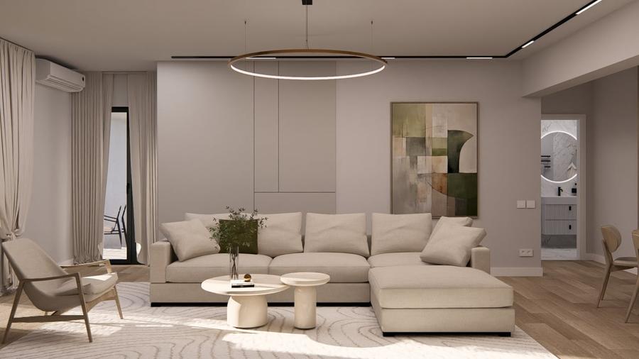 Apartament cu 2 camere decomandat în Punctele Cardinale
