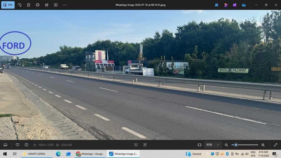 Spațiu comercial, în Preajba