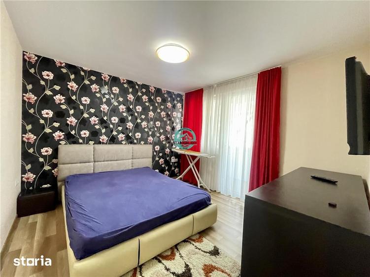 Apartament cu 2 camere semidecomandat, mobilat în Cornișa