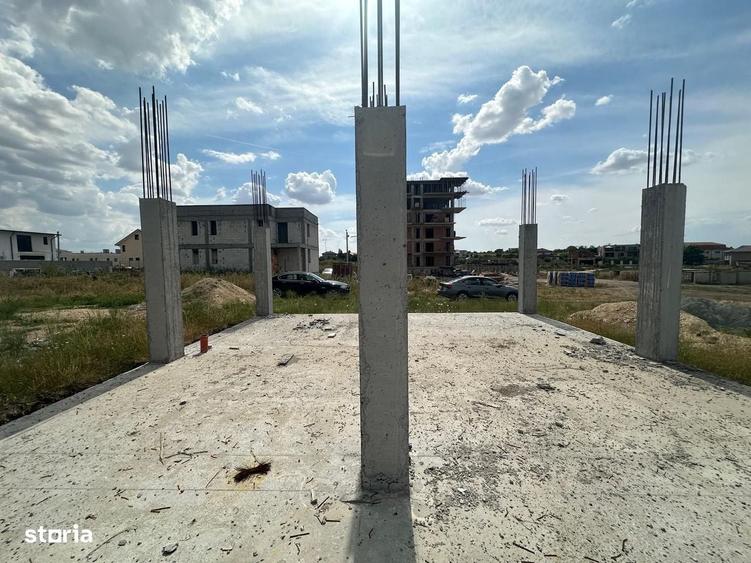 teren de vanzare Techirghiol cu fundatie si autorizatie construire - 6
