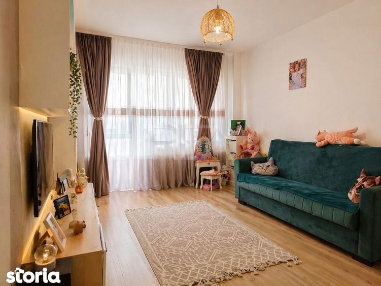 Apartament cu 2 camere semidecomandat, mobilat în Pantelimon