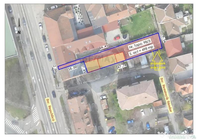 Teren Central cu Casa, 498 mp, Republicii, Oradea, Vanzare - 6