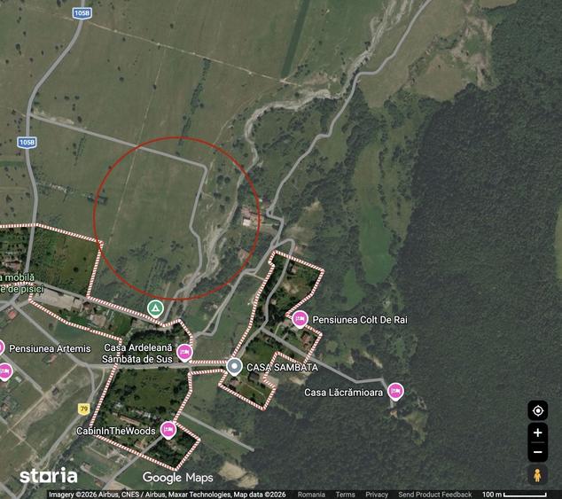 Teren de 17781 mp, în Sâmbăta de Sus