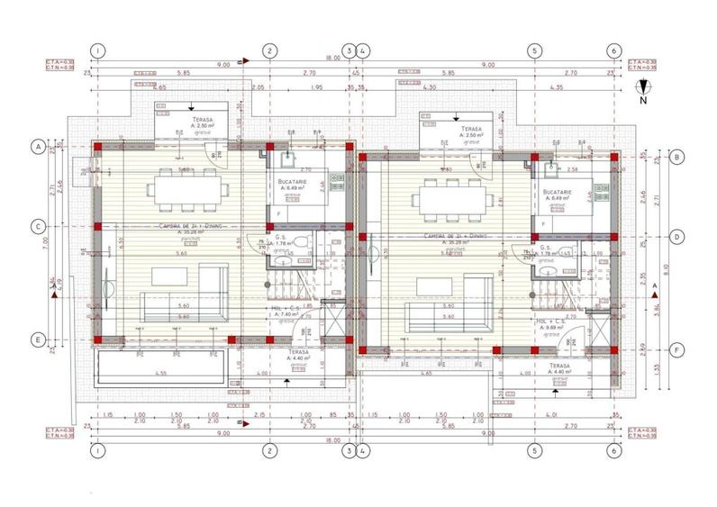 Teren Construcții intravilan de 500 mp, în Florești