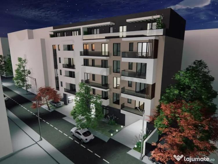 Apartament cu 4 camere semidecomandat în Aviației