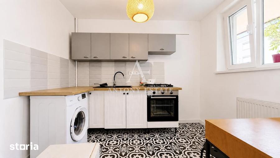 Apartament cu 2 camere semidecomandat în Ultracentral