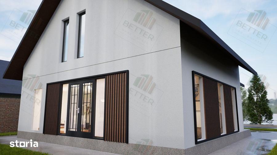 Casa individuala P+M | Teren 411 mp | Comuna Berceni - 3