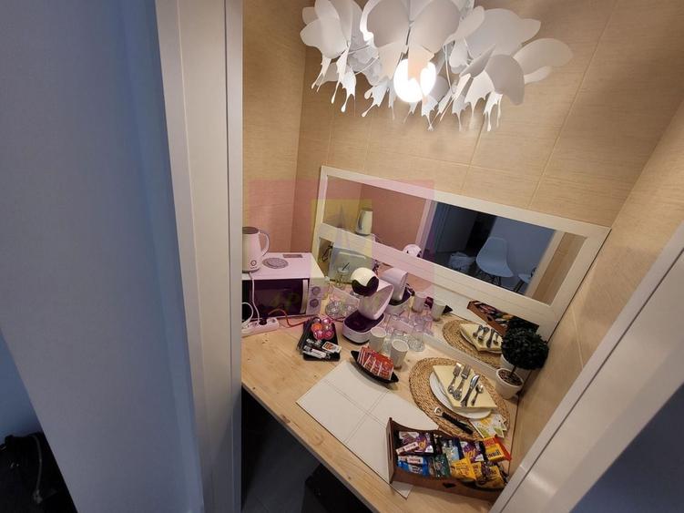 Apartament cu 2 camere semidecomandat, mobilat în Nord