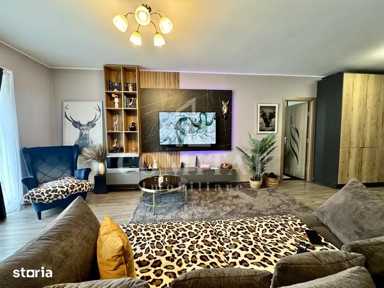 Apartament cu 2 camere semidecomandat, mobilat în Gheorgheni
