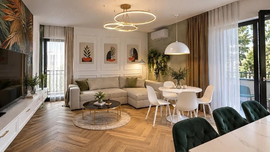 Apartament cu 2 camere semidecomandat în Pipera