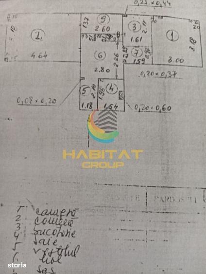 Apartament cu 2 camere decomandat în Brâncoveanu