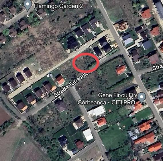 Teren de 1000 mp, în Ostratu