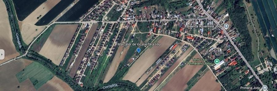 Teren de 566 mp, în Joița