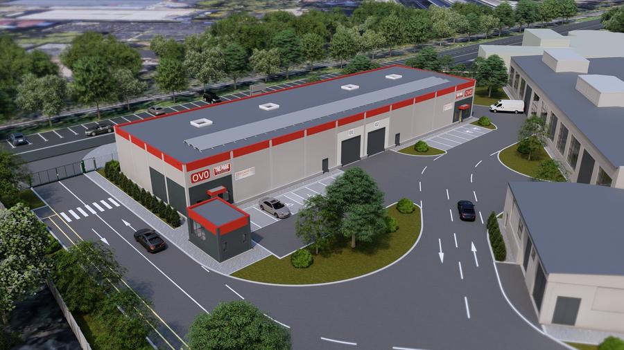 Spațiu industrial, de 1,113 mp, în Rogerius