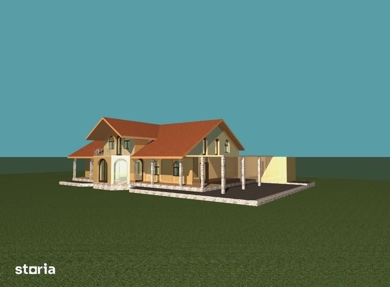 Teren de 5350 mp, în Iara