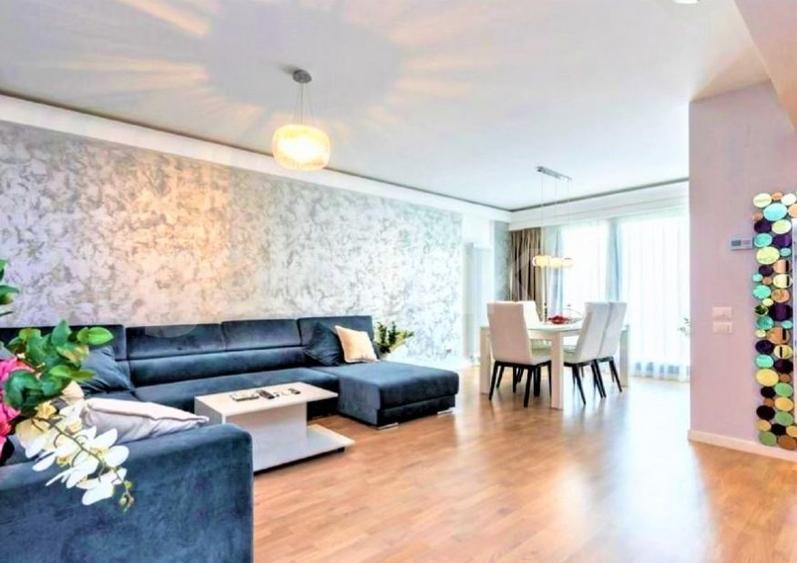 Apartament cu 4 camere decomandat, mobilat în Herăstrău