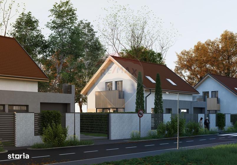 Casă cu 4 camere cu Teren 580 Mp în Stupinii Prejmerului