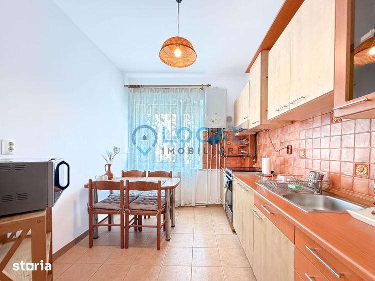 Apartament cu 2 camere semidecomandat, mobilat în Plopilor