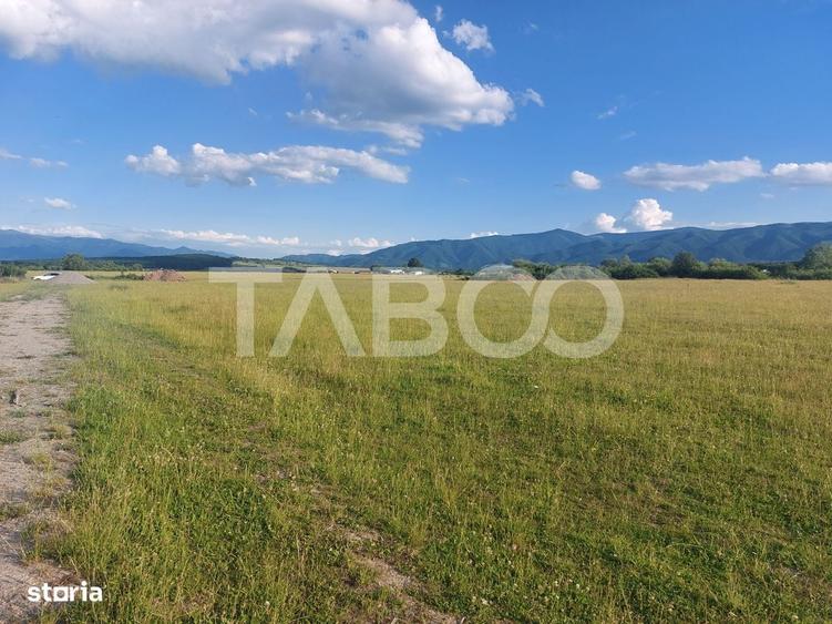 Teren extravilan 16500 mp front 47 m acces auto zona aerodrom Cisnadie - 3