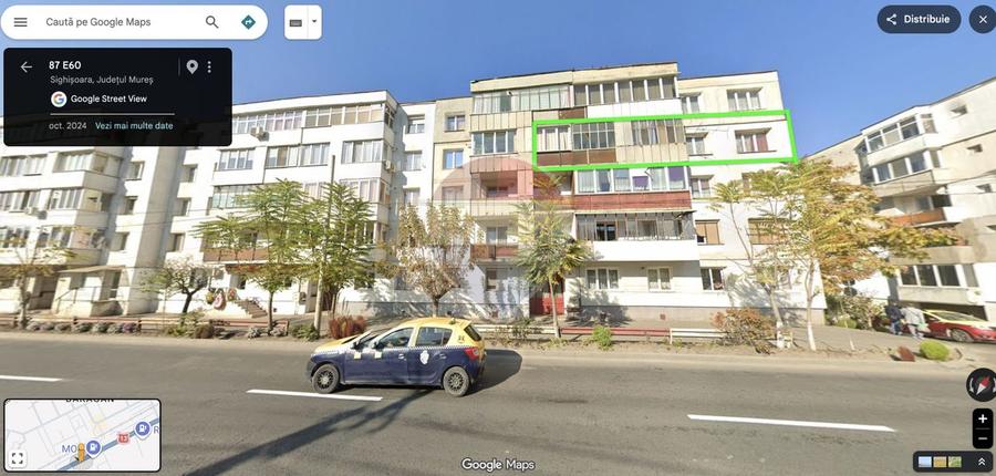 Apartament cu 3 camere decomandat în Central