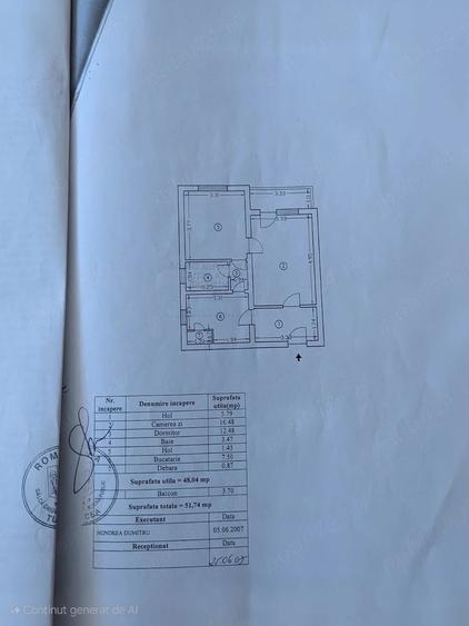 Apartament cu 2 camere semidecomandat în Faleză