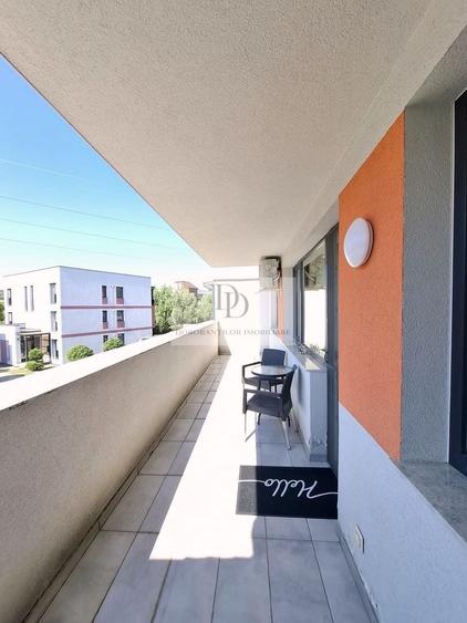 Apartament cu 2 camere semidecomandat, mobilat în Borhanci