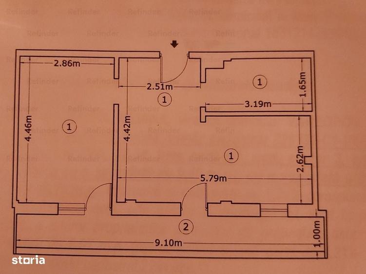 Vanzare apartament 2 camere | N Grigorescu- Trapezului | bl 2017 - 4