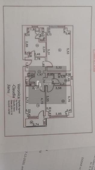 Apartament cu 3 camere decomandat, mobilat în Calarași 4