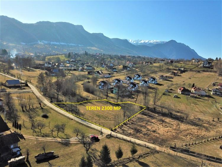 Teren Construcții intravilan de 2300 mp, în Bran