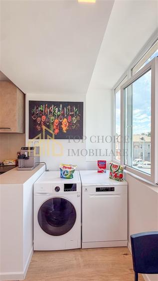 Apartament cu 2 camere decomandat, mobilat în Barbu Văcărescu