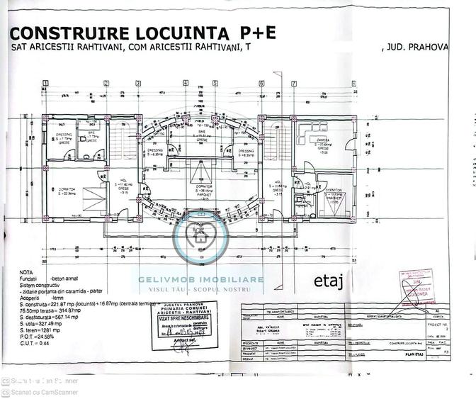 Casă cu Teren 4521 Mp în Ariceștii Rahtivani