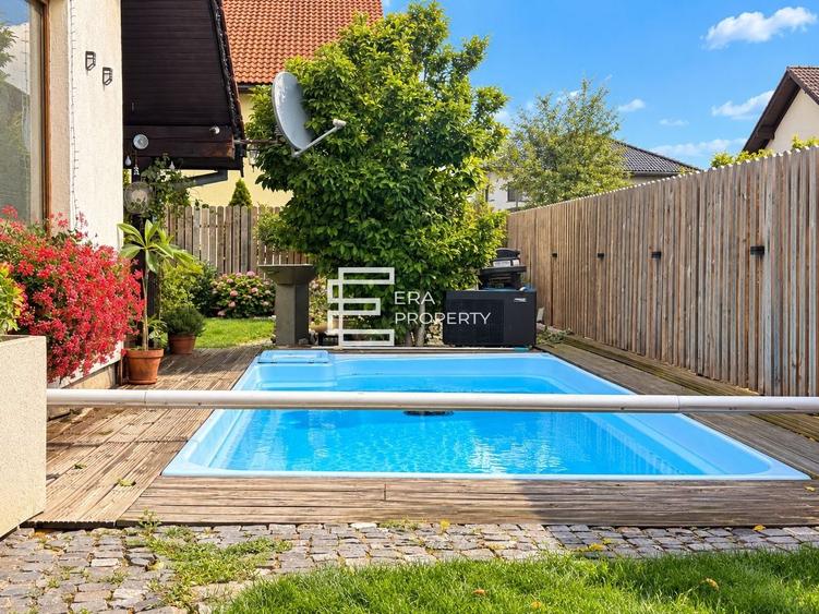 Casă individuală cu 4 camere cu Piscina în Șelimbăr