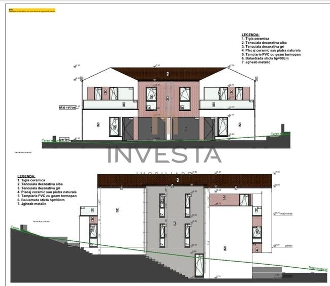 Duplex cu 6 camere cu Canalizare în Borhanci