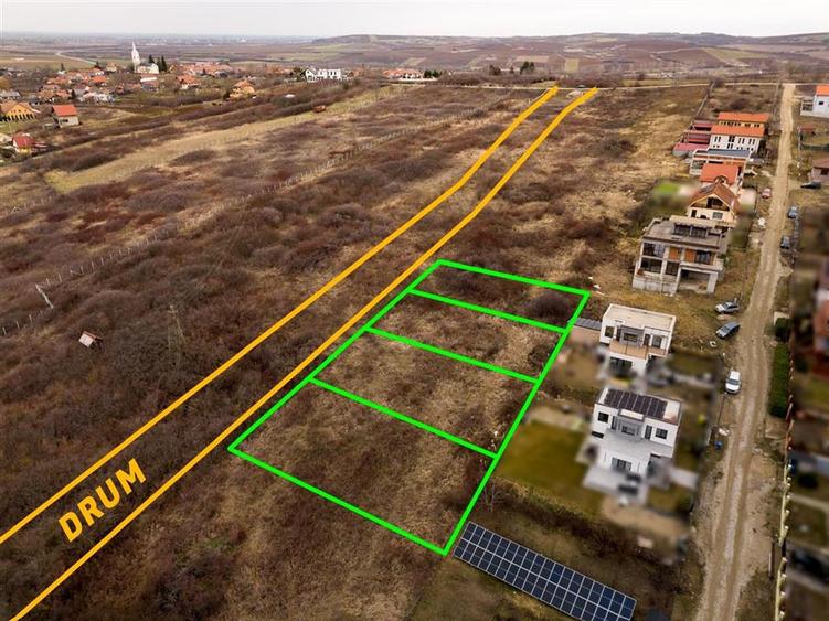 Teren Construcții intravilan de 526 mp, în Paleu