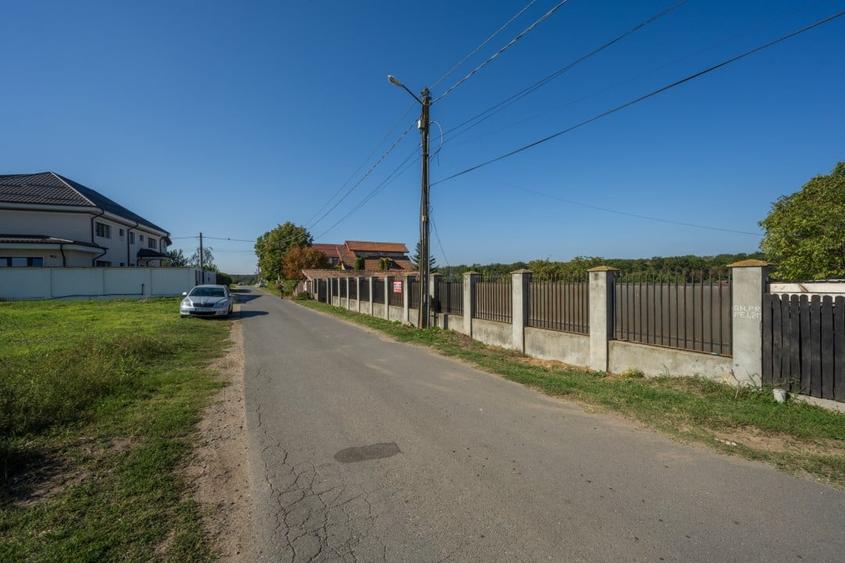 Teren Construcții intravilan de 1393 mp, în Brănești